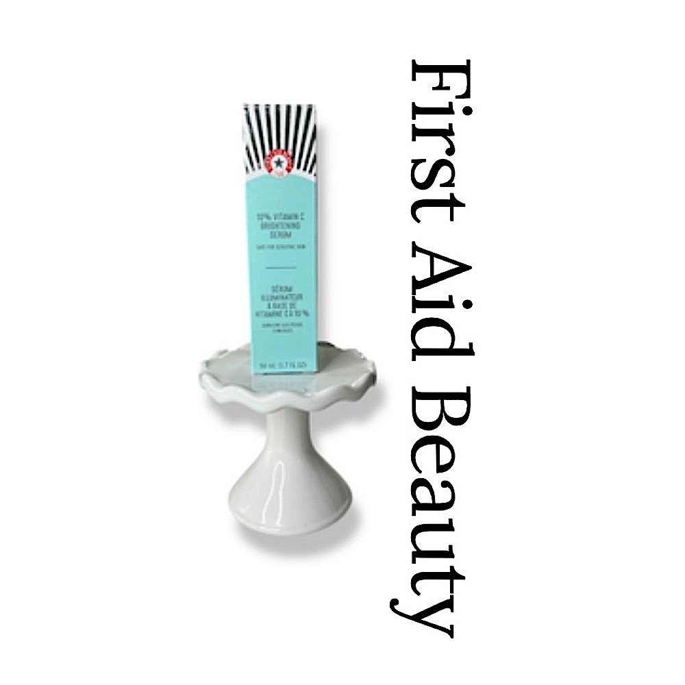 NIB! First Aid Beauty 10% Vitamin C Brightening Face Beauty Serum 1.7 FL OZ